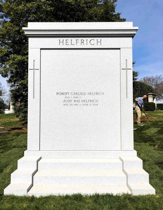Helfrich Mausoleum with Classic Cross Design